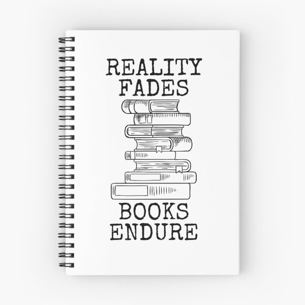 Item preview, Reality Fades Books Endure designed and sold by Millusti.