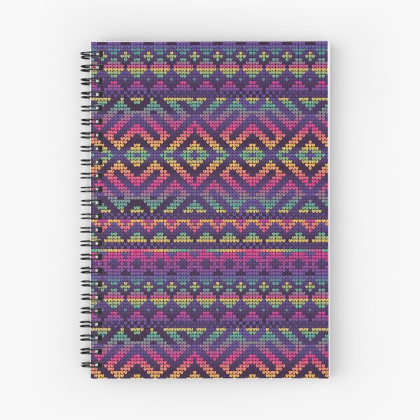 Item preview, Vibrant Knit Vibes - Colorful Geometric Knit designed and sold by RuyaFab.
