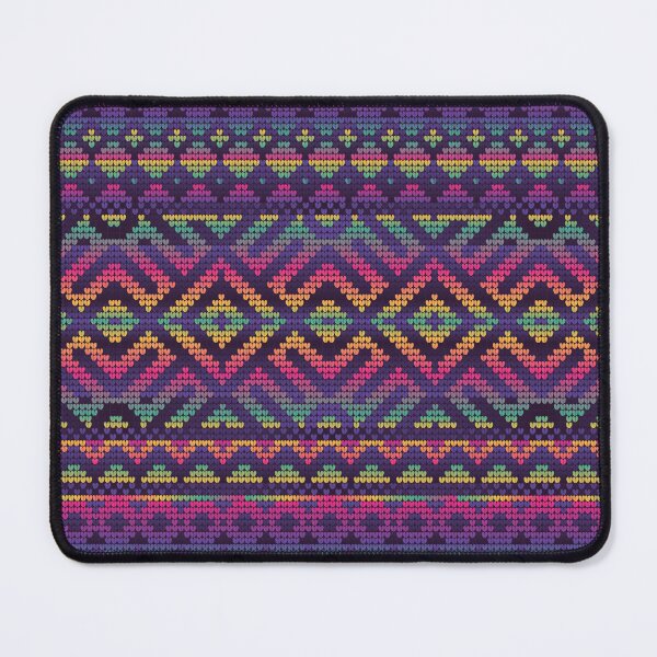 Item preview, Vibrant Knit Vibes - Colorful Geometric Knit designed and sold by RuyaFab.
