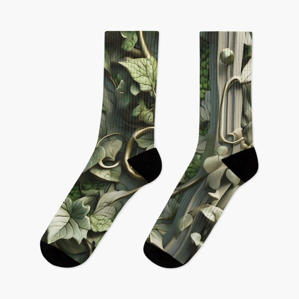 Item preview, Realistic wild ivy vine 3D /4  - expressive botanical pattern. designed and sold by My-fake-places.