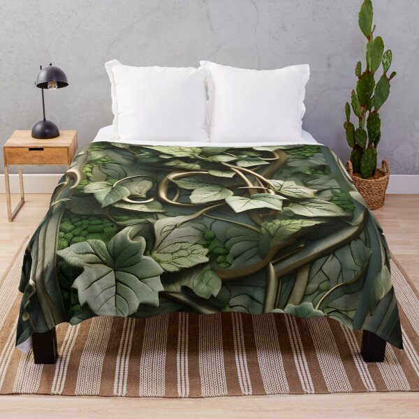 Item preview, Realistic wild ivy vine 3D /4 - expressive botanical pattern. designed and sold by My-fake-places.