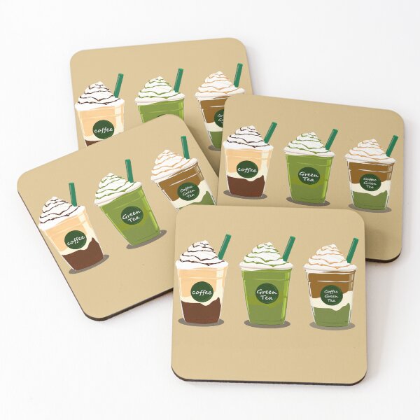 Item preview, Coffee - Green Tea - Coffee Green Tea designed and sold by Gizmonn.