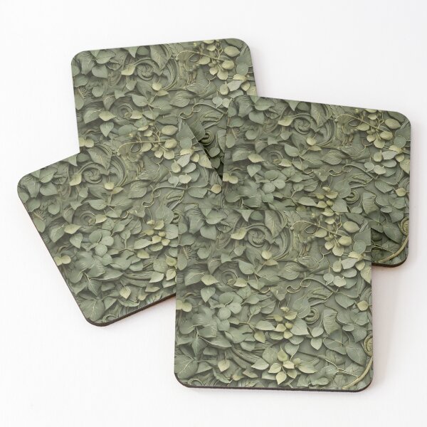 Item preview, Realistic wild ivy vine 3D /6  - expressive botanical pattern. designed and sold by My-fake-places.