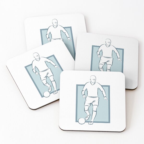 Item preview, Line Art Drawing of Soccer Player designed and sold by CJansuebsri.