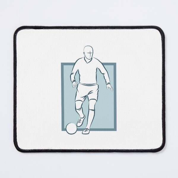 Item preview, Line Art Drawing of Soccer Player designed and sold by CJansuebsri.
