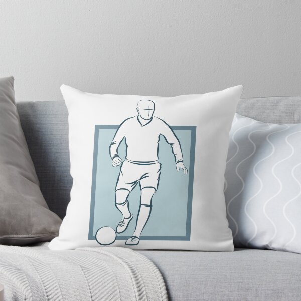 Item preview, Line Art Drawing of Soccer Player designed and sold by CJansuebsri.