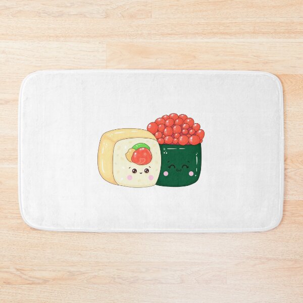 Item preview, Kawaii Sushi Rolls Perfect Match  designed and sold by ZayamiArt.