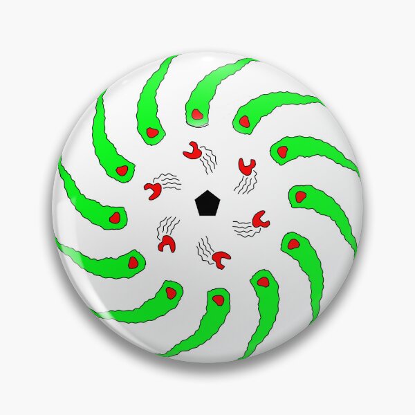 Item preview, Circular Green pattern 2d illustration. Printable design designed and sold by abinashm12.