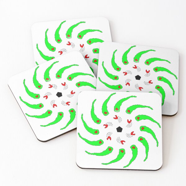 Item preview, Circular Green pattern 2d illustration. Printable design designed and sold by abinashm12.