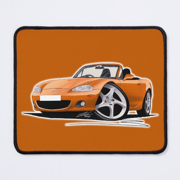 Item preview, Mazda MX5 (Mk2) Gold designed and sold by Yeomans Cartoons.