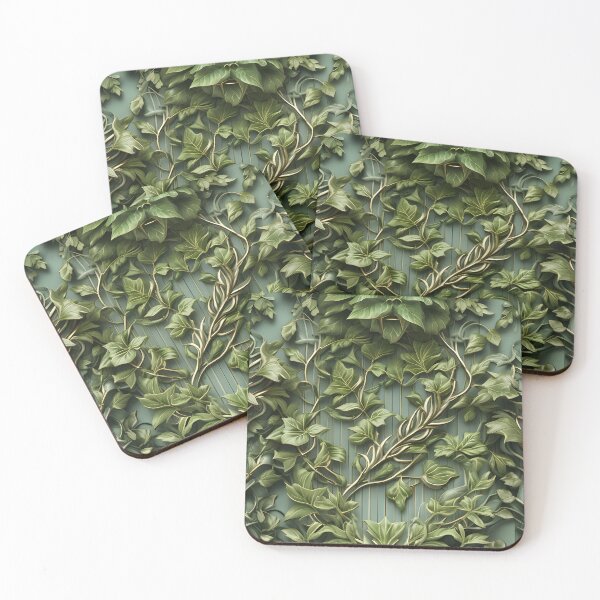 Item preview, Realistic wild ivy vine 3D /7  - expressive botanical pattern. designed and sold by My-fake-places.