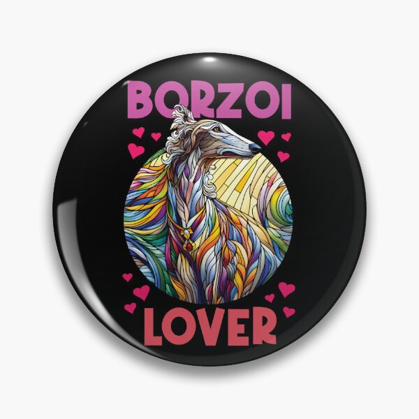 Item preview, Amante del Borzoi, vidrieras. Me encantan los borzois. designed and sold by MrPila.