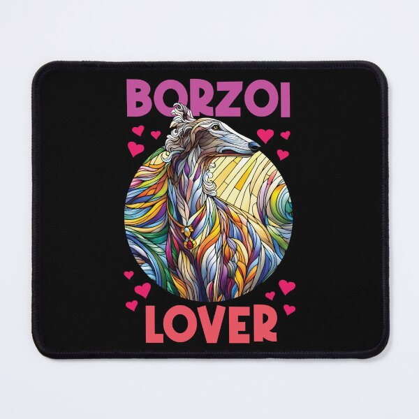 Item preview, Borzoi lover, stained glass. I love borzois. designed and sold by MrPila.