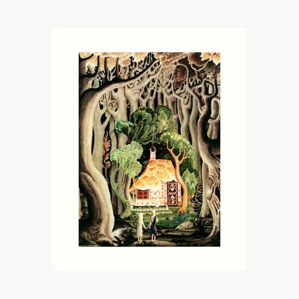 Crabapple Cottage Giclée Print