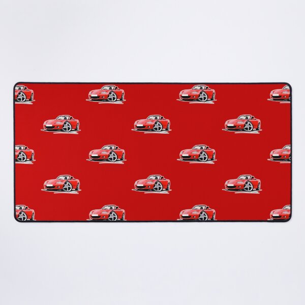 Item preview, Mazda MX5 (Mk2) Red designed and sold by Yeomans Cartoons.