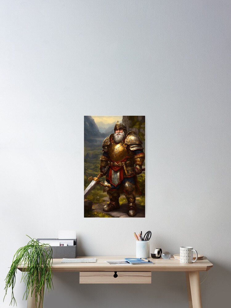 Thumbnail 2 of 3, Poster, Dwarf designed and sold by RaF71PrO.