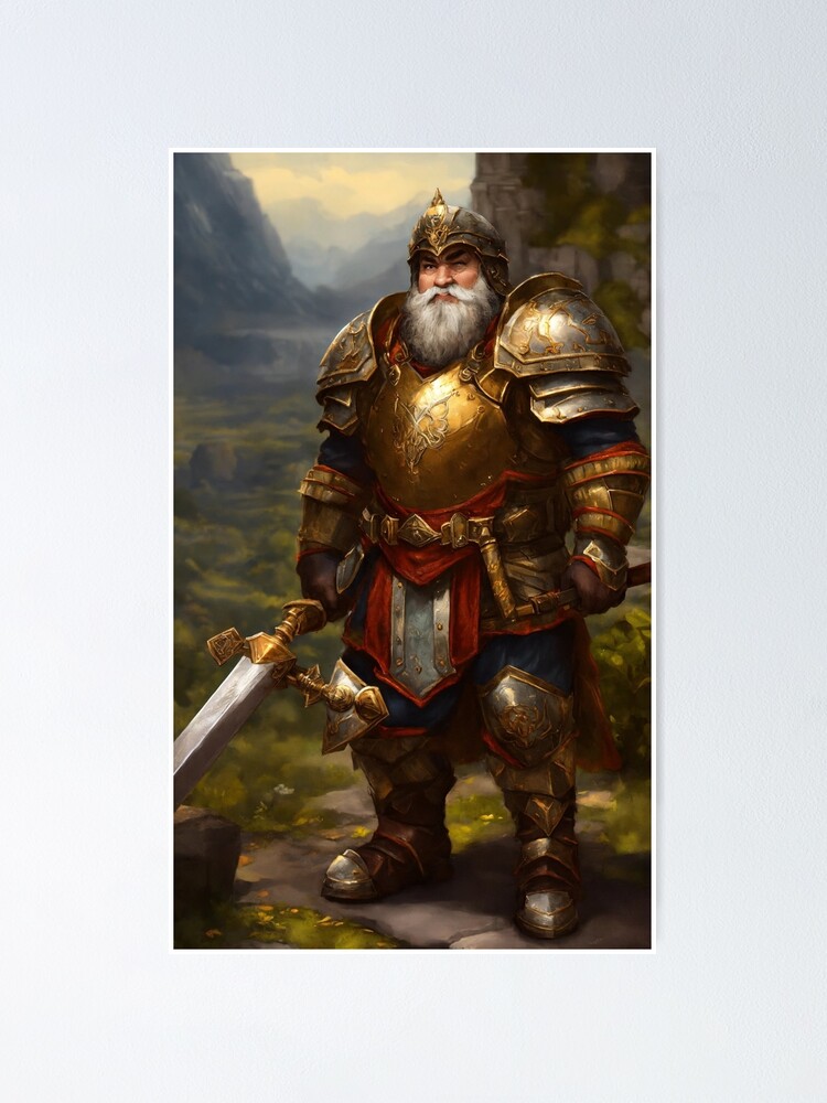 Thumbnail 1 of 3, Poster, Dwarf designed and sold by RaF71PrO.