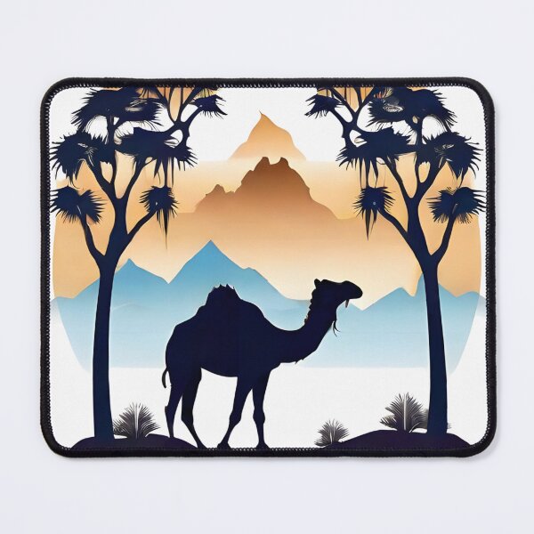 Item preview, "Desert Wanderer: Majestic Camel Illustration" designed and sold by ArtistKunal123.