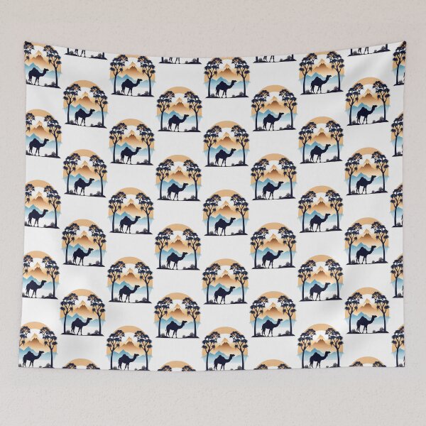 Item preview,  "Desert Wanderer: Majestic Camel Illustration" designed and sold by ArtistKunal123.