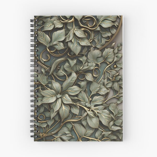 Item preview, Realistic wild ivy vine 3D /9  - expressive botanical pattern. designed and sold by My-fake-places.