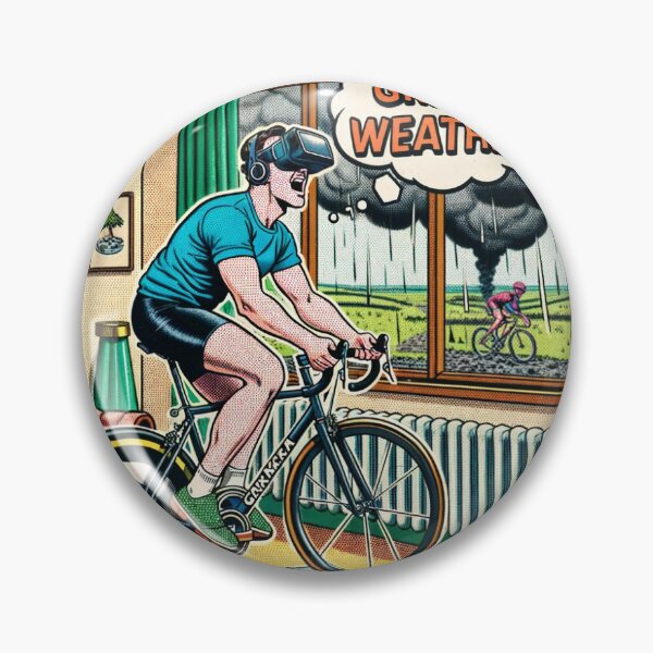 Item preview, Rain or Shine Virtual Ride designed and sold by DataDrawnDoodle.