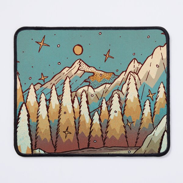 Item preview, Winter of gold and blue designed and sold by Swadeillustrations.