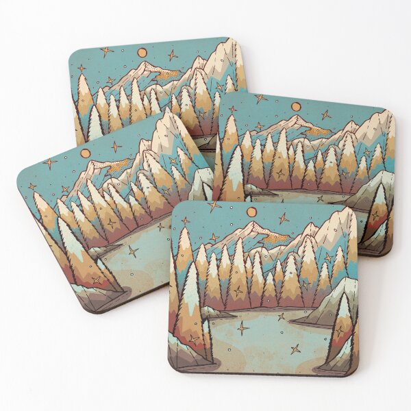 Item preview, Winter of gold and blue designed and sold by Swadeillustrations.