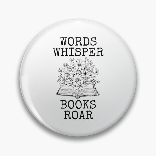 Item preview, Words Whisper Books Roar designed and sold by Millusti.