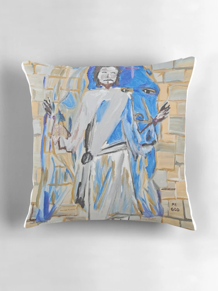 Thumbnail 3 of 4, Pillow, WayMaker designed and sold by RudyYoder.