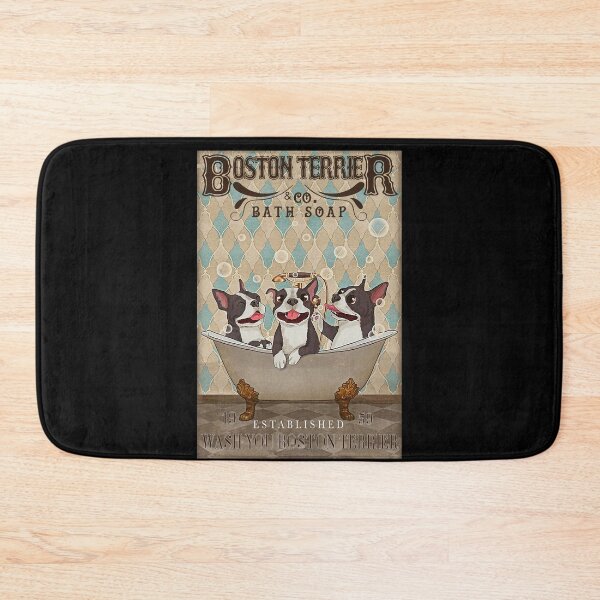 Item preview, Boston terirer and bath soap  designed and sold by SameeraDammeyer.