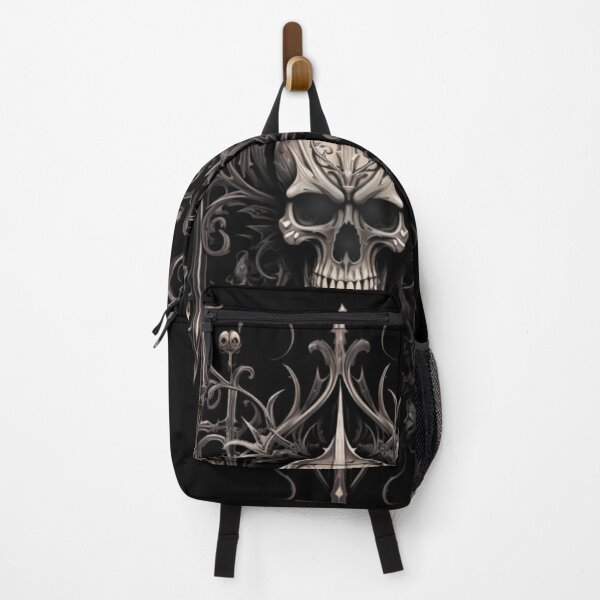 Item preview, Goth style skull designed and sold by TraceDessiner.
