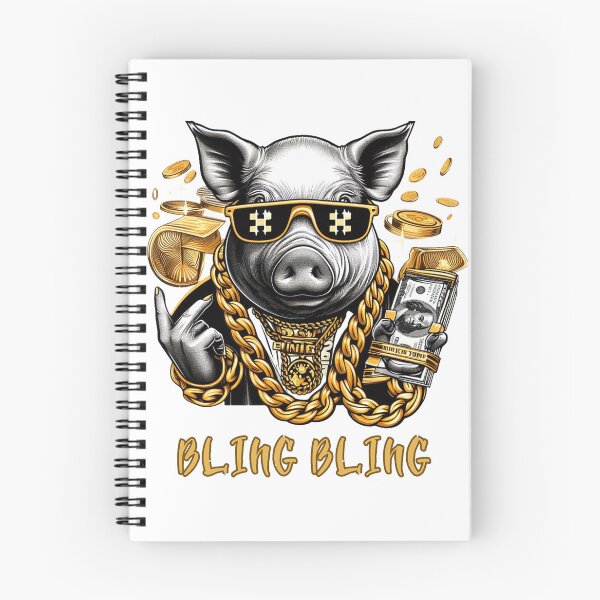 Artikelvorschau, Bling-Bling-Schwein entworfen und verkauft von Animalia-.