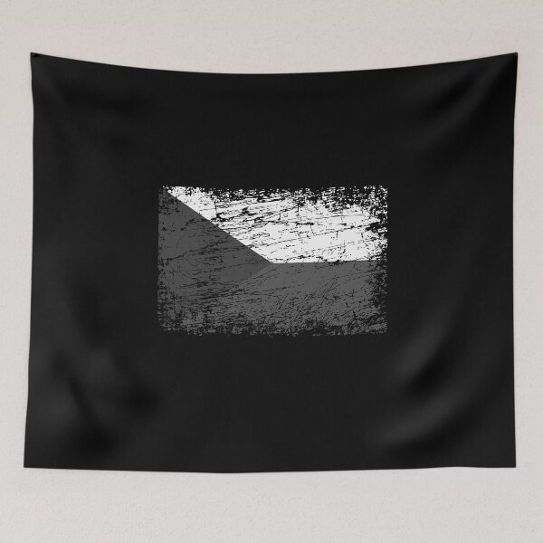 Item preview, Czech Republic flag flag used look designed and sold by GeogDesigns.