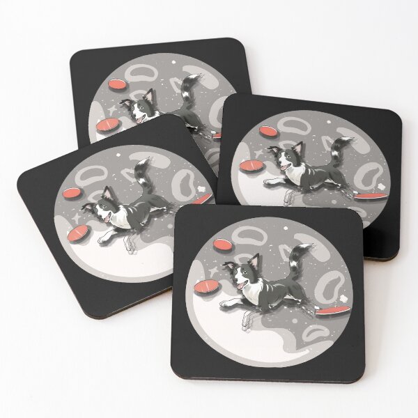 Item preview, Cartoon Border Collie Dog "Frisbee?!!" Dog Frisbee Dog designed and sold by GoodyPaws.