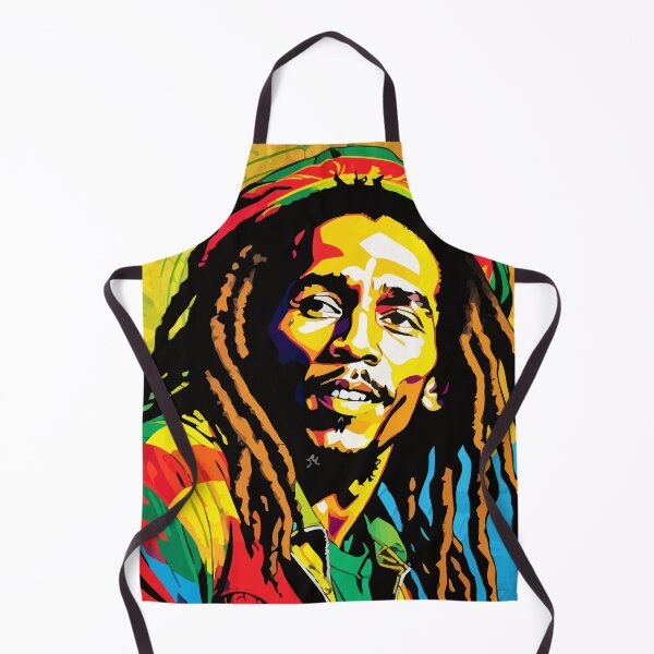 Item preview, Pop art digital portrait inspired by Bob Marley designed and sold by clon-dot-net.