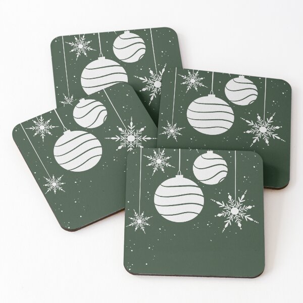 Item preview, Green Christmas ornaments designed and sold by Weiergang.