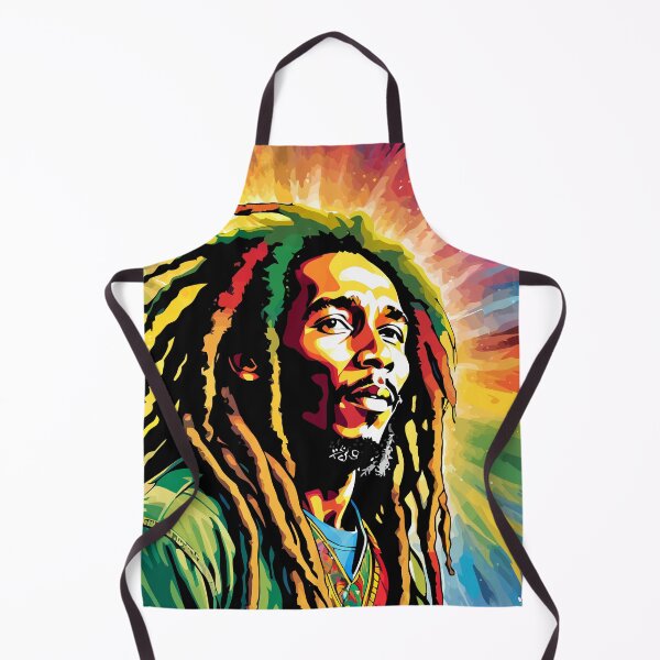 Item preview, Digital pop art portrait inspired by Bob Marley designed and sold by clon-dot-net.
