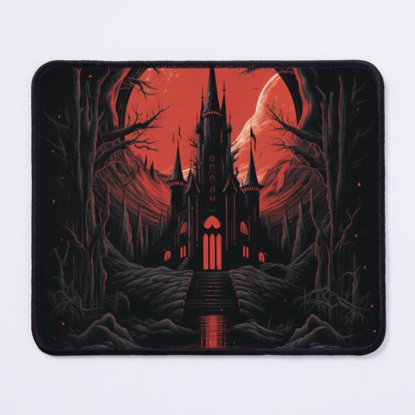 Item preview, Dark gothic castle designed and sold by TraceDessiner.