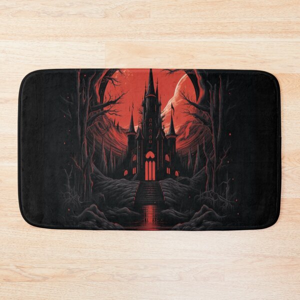 Item preview, Dark gothic castle designed and sold by TraceDessiner.