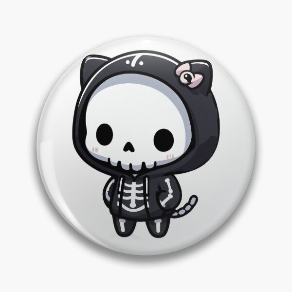 Item preview, Cute skeleton with kitty hoodie designed and sold by Wxjtecki.