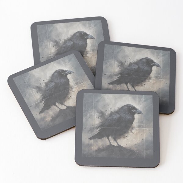 Item preview, Dark Raven designed and sold by KarakitAI.