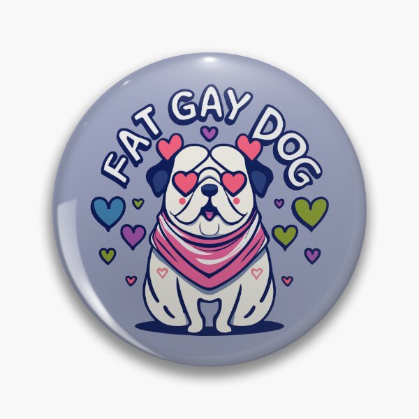 Item preview, Proudly Pudgy Gay: I Love My Fat Gay Dog designed and sold by EmeraldeaArt.