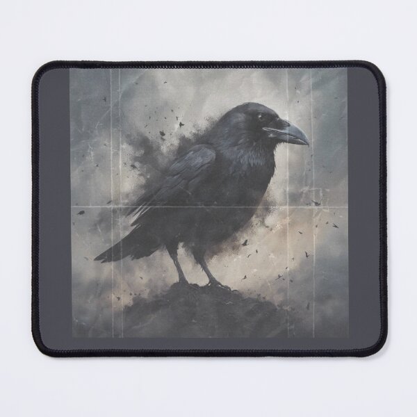 Item preview, Dark Raven designed and sold by KarakitAI.