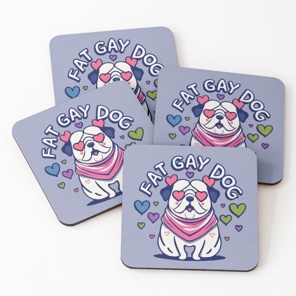 Item preview, Proudly Pudgy Gay: I Love My Fat Gay Dog designed and sold by EmeraldeaArt.