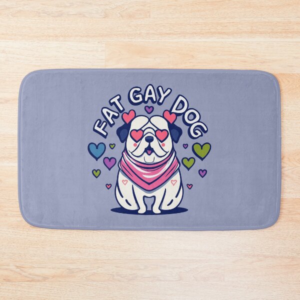 Item preview, Proudly Pudgy Gay: I Love My Fat Gay Dog designed and sold by EmeraldeaArt.