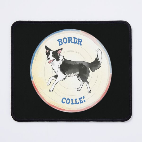 Item preview, Cartoon Border Collie Dog "Frisbee?!!" Dog Frisbee Dog designed and sold by GoodyPaws.