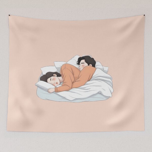 Item preview, Couple Sleep designed and sold by Itsheartshop.