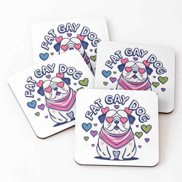 Item preview, Proudly Pudgy Gay: I Love My Fat Gay Dog Card designed and sold by EmeraldeaArt.