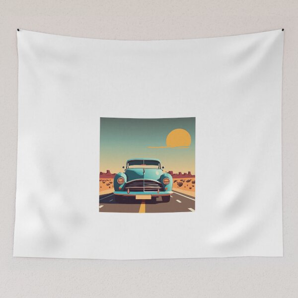 Item preview, Car / vintage car / sunset designed and sold by C-Images.