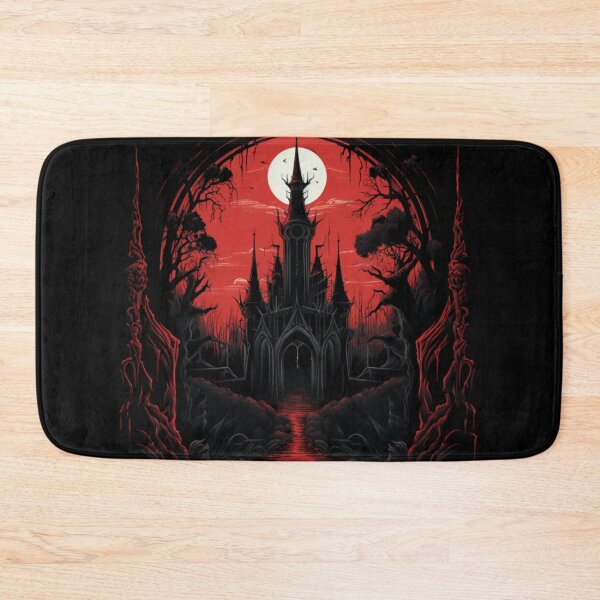 Item preview, Dark gothic castle designed and sold by TraceDessiner.